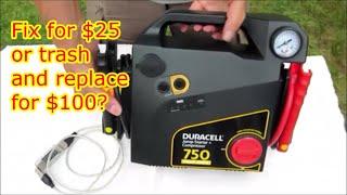 Portable Power Repair Secrets - Duracell Jump Starter 750