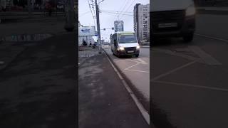 микроавтобус газель Некст A64R42, р954км774, маршрут 91 г.Челябинск