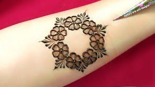 New stylish front hand mehndi design | Mehndi ka design | Mehndi design | Mehndi | Simple mehndi.