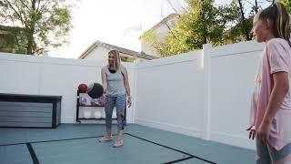 Sport Court Built an Amazing Backyard Court for the Global Munchkins