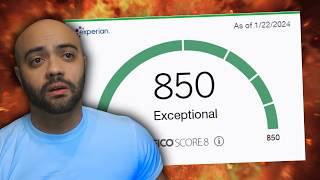 Why A 850 Credit Score Is USELESS!