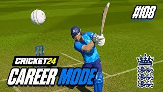 CRICKET 24 | CAREER MODE #108 | FIRST ODI ON HOME SOIL!