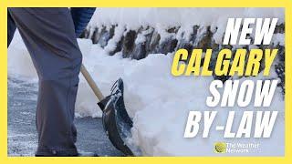 New Calgary Snow-Shovelling By-Law Aims to Help With Mobility