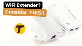 Powerline Adapter | Alternative to a WiFi Extender??