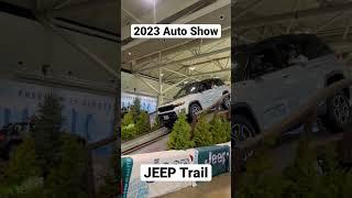 Jeep Off-Road Course (2023 International Auto Show) #shorts