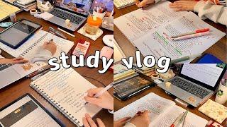 study vlog-早间学习｜努力备考｜一起上岸吧｜动力向输出｜自律