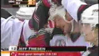 2002-03 Round 4/Game 7: Jeff Friesen Goal(2)