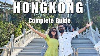 Hongkong Complete Guide with 5 Days Itiernary | Expenses & Things to Carry | India to Hongkong