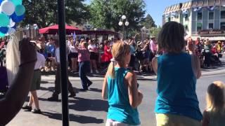 Pre-Parade Cast Members Disneyland July 17, 2015