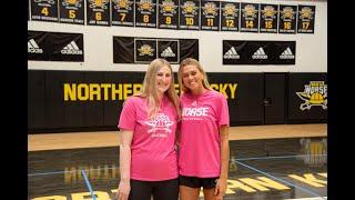 NKU Athletics Breast Cancer Awareness Month 