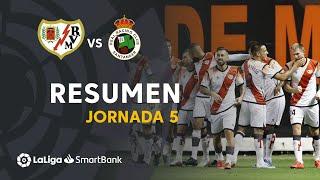 Highlights Rayo Vallecano vs Real Racing Club (2-0)