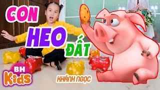 Con Heo Đất  Bé Khánh Ngọc  Nhạc Thiếu Nhi Vui Nhộn Mẹ mua cho con heo đất í ò í o [MV 4K]