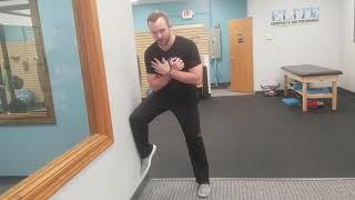 How To Activate the Glute | Glute Medius Wall Lean | Chesterfield Chiropractor