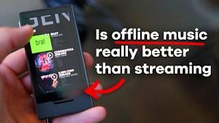 I tried the "offline music" experience with a Zune HD ... is this really better than streaming?