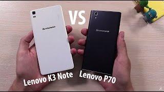 Lenovo P70 vs Lenovo K3 Note Сравнение