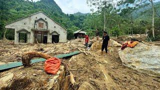 Tiếp cận Ngôi làng Bằng Lang 8 giờ kinh hoàng Bão lũ số 3 xóa cả nhà trưởng thôn. Nguyễn Tất Thắng