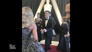 Rami Malek Ran Into Kelly and Mark on Oscar Night