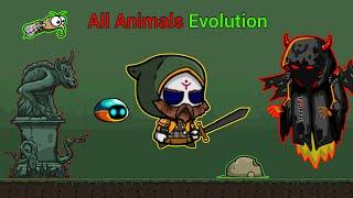 All Animals Evolution With Legendary Viking Reaper (EvoWorld.io)