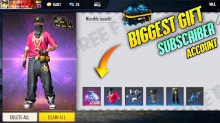 Gift Hip Hop Bundle In Subscriber Account || Season 2 Elite Pass & 25k Diamonds Gift || RKG ARMY