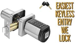 Keyless Entry Made SO EASY | We Lock | Easy Installation and 10 Customized User Codes