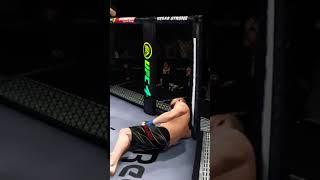 Overhand Left Knockout!! #shorts #mma #knockout #subscribe