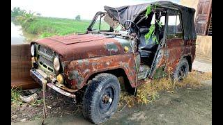 Full restoration ancient UAZ 469 | Restoring and repair antique uaz 469 cars