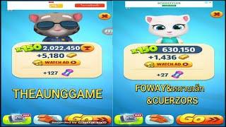 Talking Tom Gold Run AUNG vs FOWAY