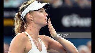 Maria Sharapova vs Yaroslava Shvedova Brisbane 2015 Highlights