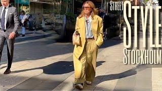 Beautiful Stockholm Street Fashion| September Swedish Street Style | Autumn Fashion Trends 2024