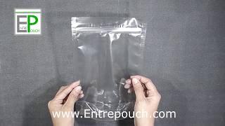 Clear Stand Up Pouch with Zip Lock