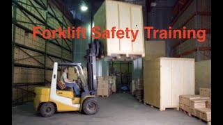 Forklift Safety Video - OSHA Training for Forklift Operators