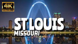 St. Louis, Missouri In 4K By Drone - Amazing View Of St. Louis, Missouri - Must Watch