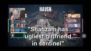 Shahzams Girlfriend reacts to chat calling her UGLY