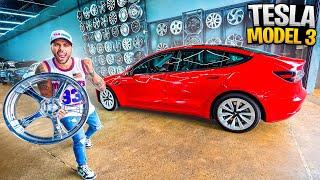 FUI NA LOJA COMPRAR RODAS NOVAS PRO TESLA !  qual dessas devo por *