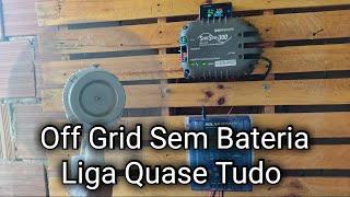 Off Grid Sem Baterias, Ligando Cargas Grandes.