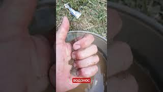 Прошли водоносный горизонт и дошли до водоупора.