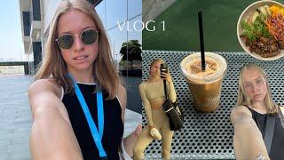 Vlog 1 | Back to Dubai, first week at University & work as a creative director