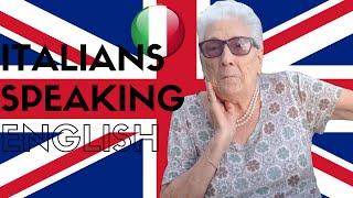 Italians Speaking English || GINEVRA IORIO