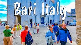 Bari Italy, walking tour 4k, vlog