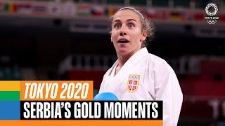   Serbia's gold medal moments at #Tokyo2020 | Anthems