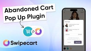 How to install and activate the Abandoned Cart Popup plugin on Swipecart? #shoping #mobile #app