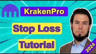 KRAKEN PRO Stop Loss Limit Tutorial Explained For Beginners 2024🟢