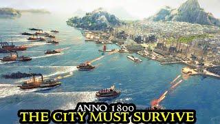 One City Against EVERYONE - Fresh Start - Anno 1800 HARDCORE Challenge Strategy Part 01