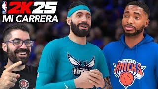 ¿INTERCAMBIO la CAMISETA con BRIDGES? - NBA 2K25 MI CARRERA - AIRCRISS #10