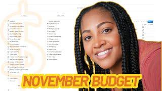 How We Organize Our Finances Each Month! NOVEMBER 2024 MONTHLY BUDGET WITH ME 