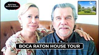 Returning to the USA from FRANCE | Boca Raton Florida House Tour