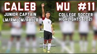 Caleb Wu College Soccer Highlights 2021