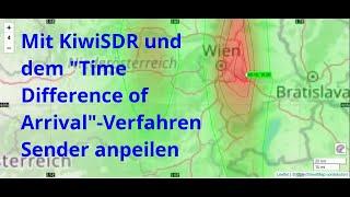 Online Senderstandorte mit dem TDoA Direction Finding von KiwiSDR anpeilen