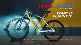 Hero Lectro E-cycles - #WantItFlauntIt