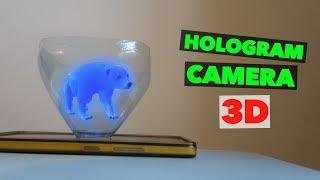 Turn your Smartphone into a 3D Hologram. DIY hologram PROJECTOR